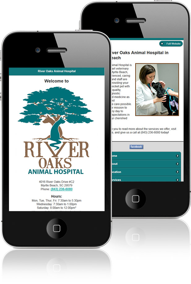 Affordable Veterinary Mobile Websites